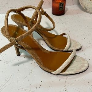 Women’s Tan/White Fendi Heels